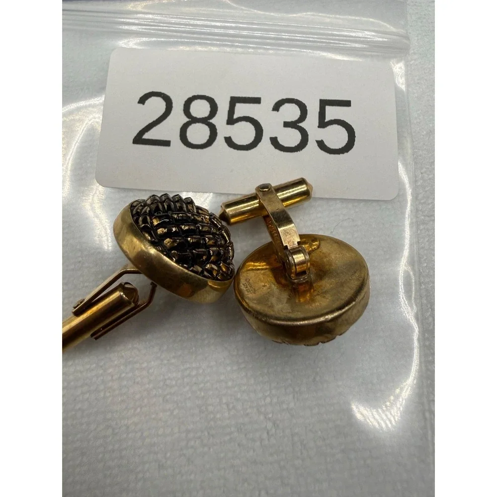 Vintage Christian Dior Gold Filled Cufflinks